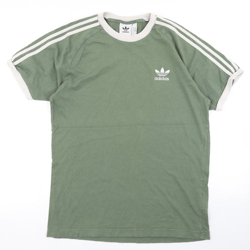 adidas Mens Green    T-Shirt Size M