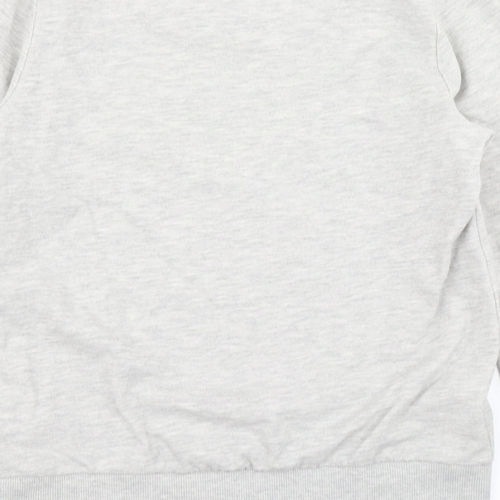F&F Girls Grey   Pullover Sweatshirt Size 11-12 Years