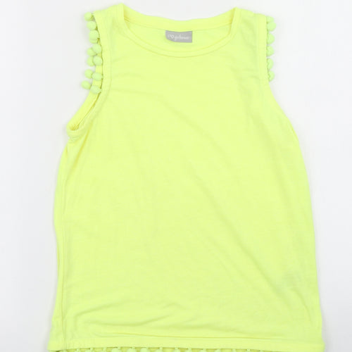 Matalan Girls Yellow   Basic Tank Size 10 Years