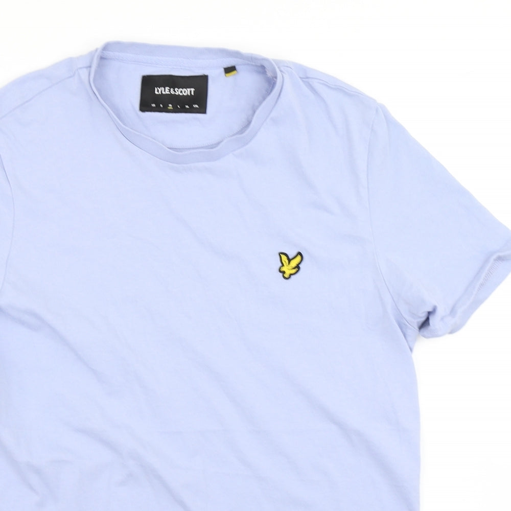 Lyle & Scott Mens Blue    T-Shirt Size M