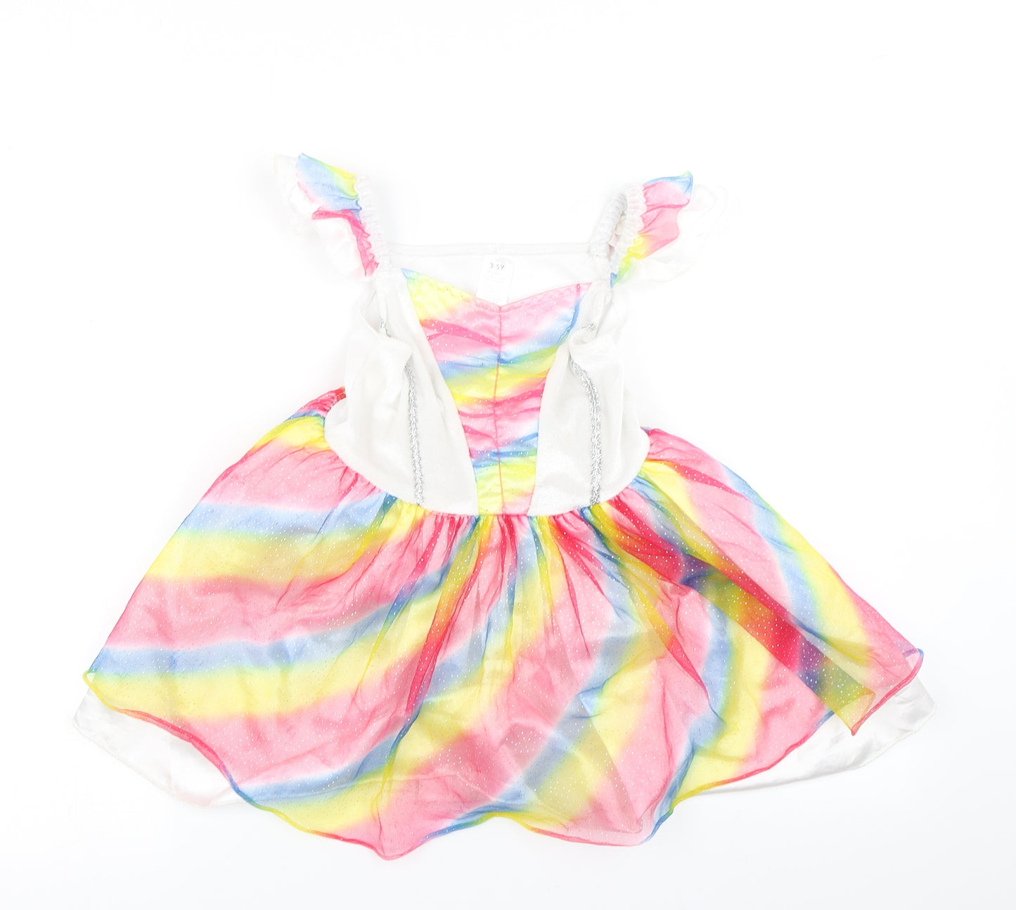 B&M Girls White   Tutu Dress  Size 3-4 Years