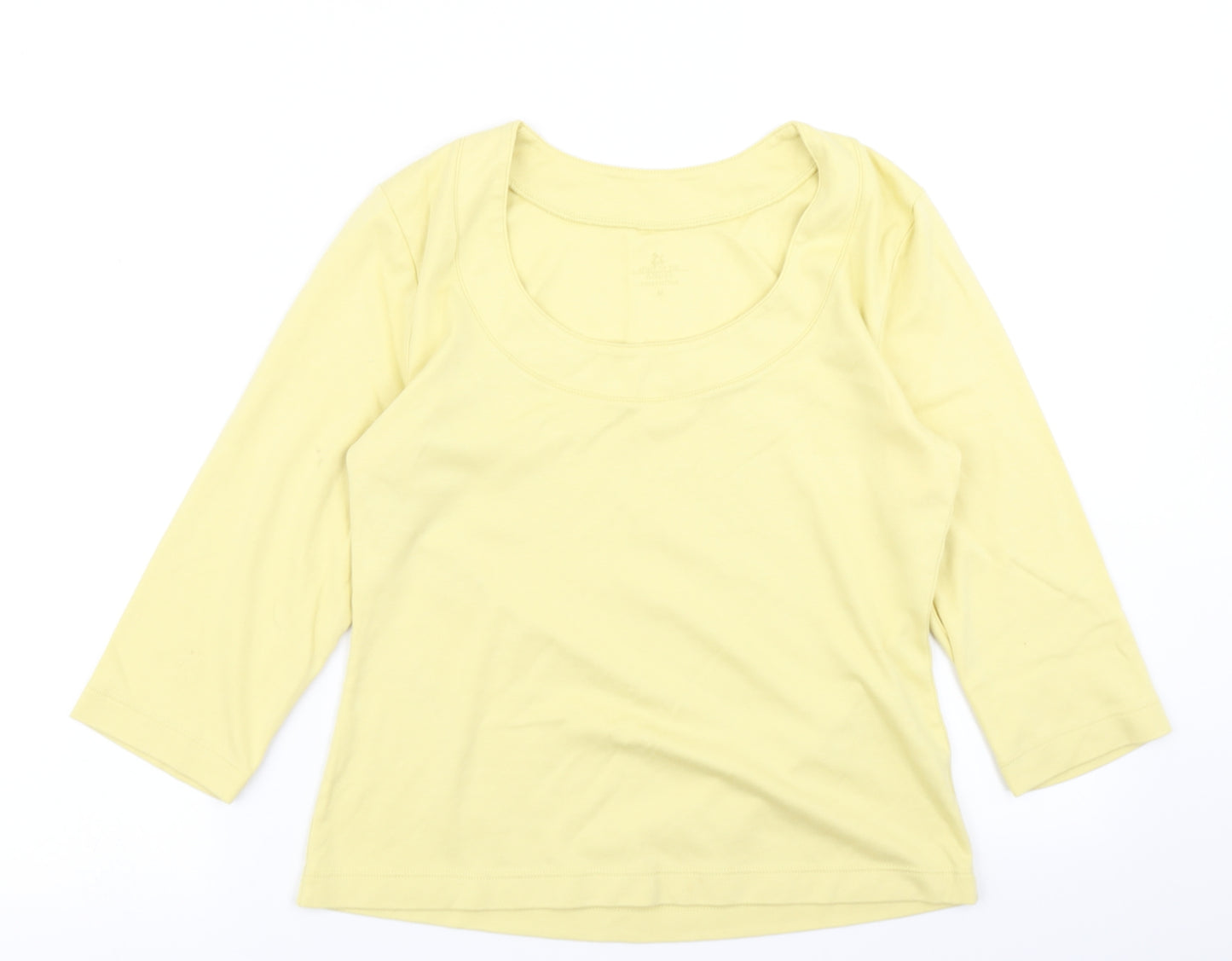 Spirit of the Andes Womens Yellow   Basic T-Shirt Size M
