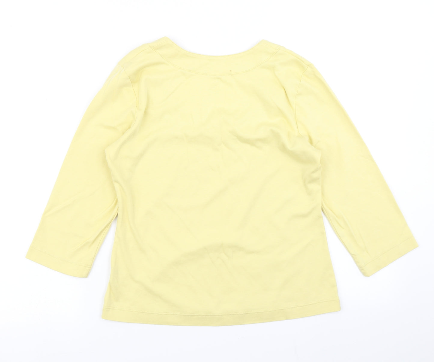 Spirit of the Andes Womens Yellow   Basic T-Shirt Size M