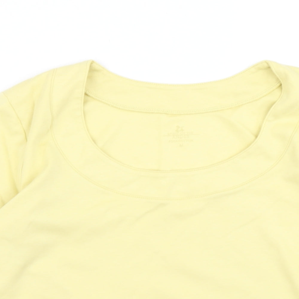 Spirit of the Andes Womens Yellow   Basic T-Shirt Size M