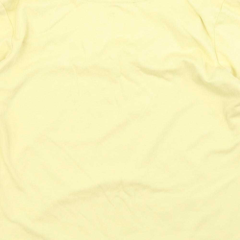 Spirit of the Andes Womens Yellow   Basic T-Shirt Size M