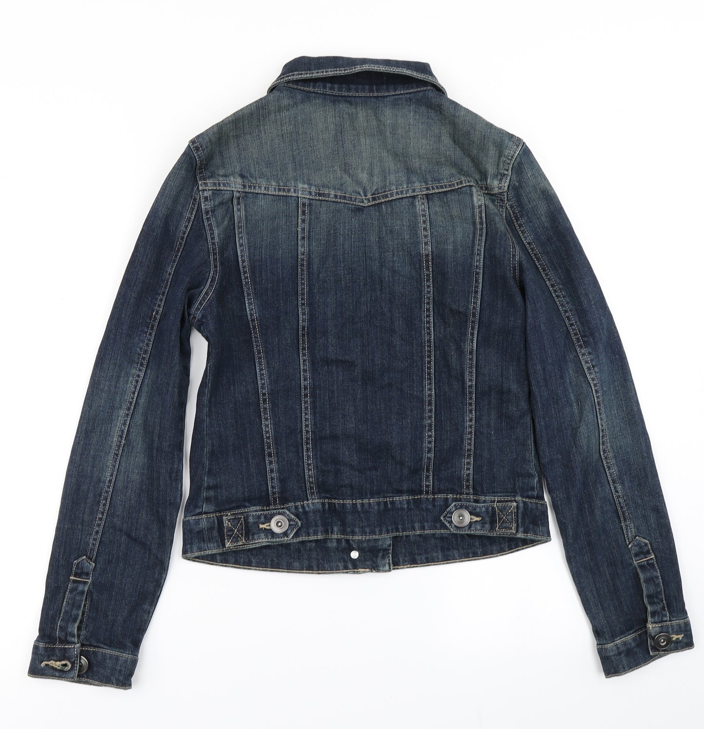 TU Womens Blue  Denim Jacket  Size 8