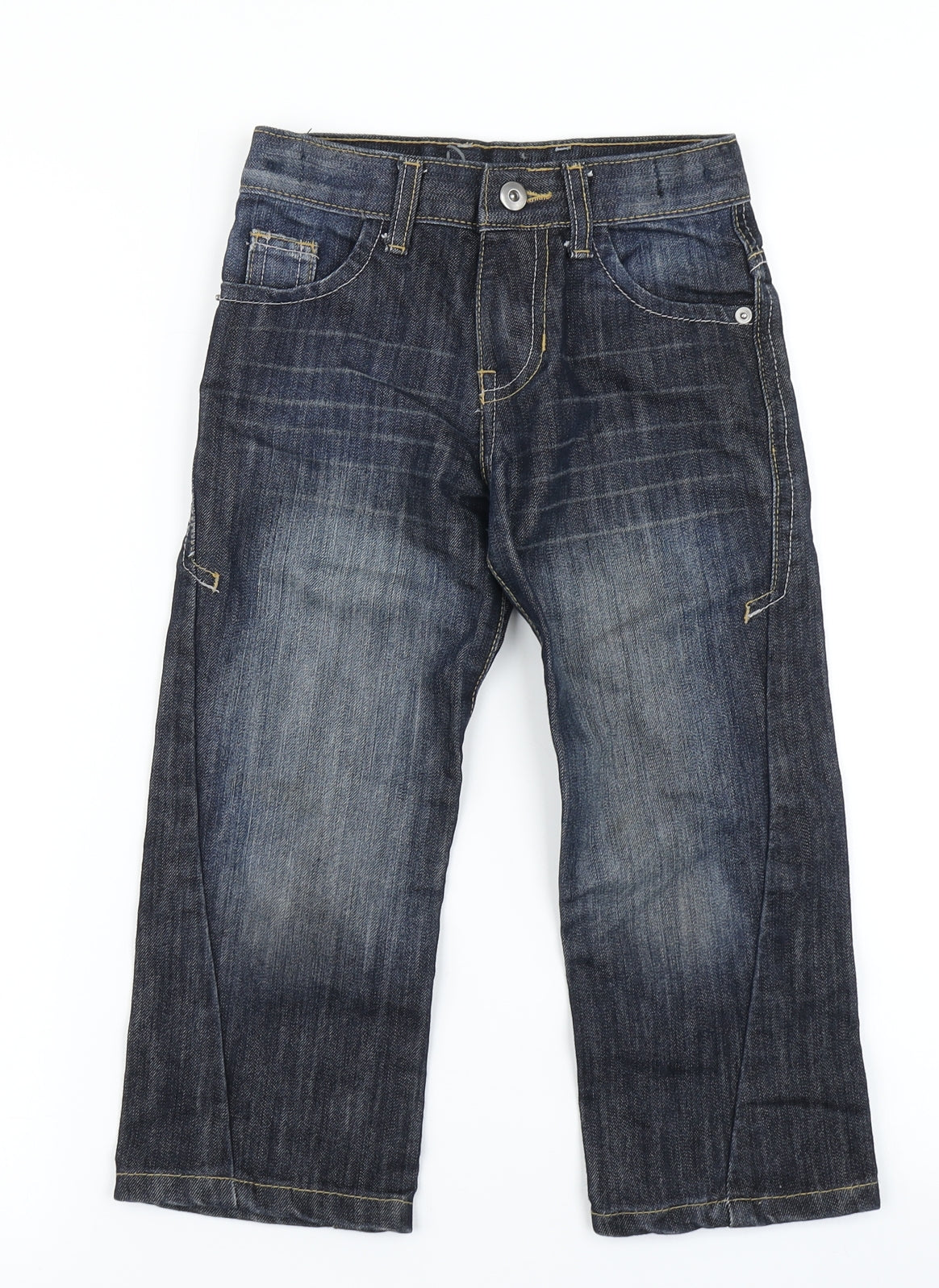 Matalan Boys Blue  Denim Straight Jeans Size 4 Years
