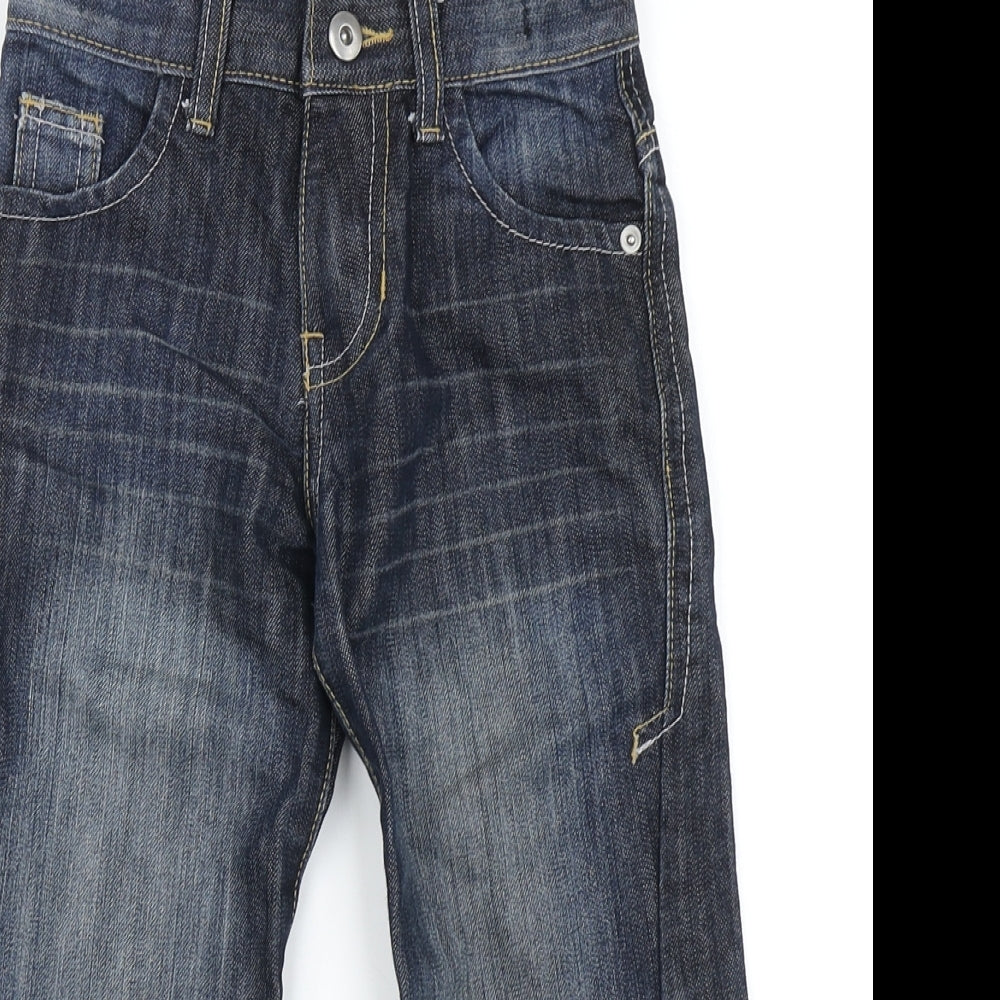 Matalan Boys Blue  Denim Straight Jeans Size 4 Years