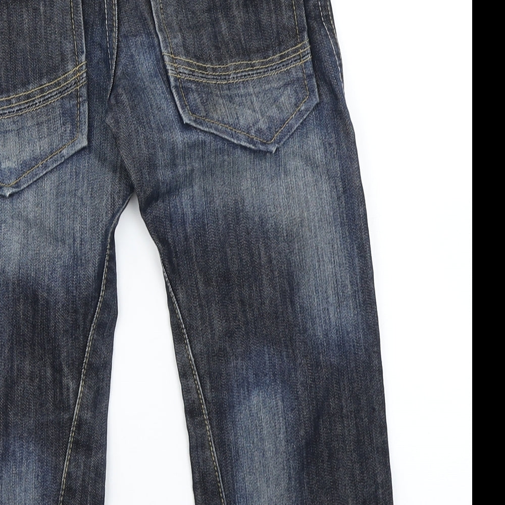 Matalan Boys Blue  Denim Straight Jeans Size 4 Years