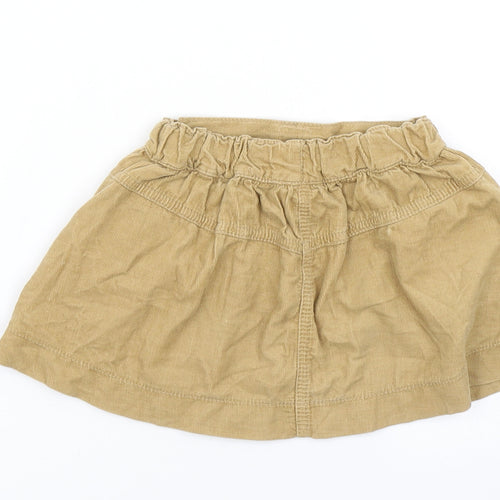 NEXT Girls Brown  Corduroy A-Line Skirt Size 12-18 Months