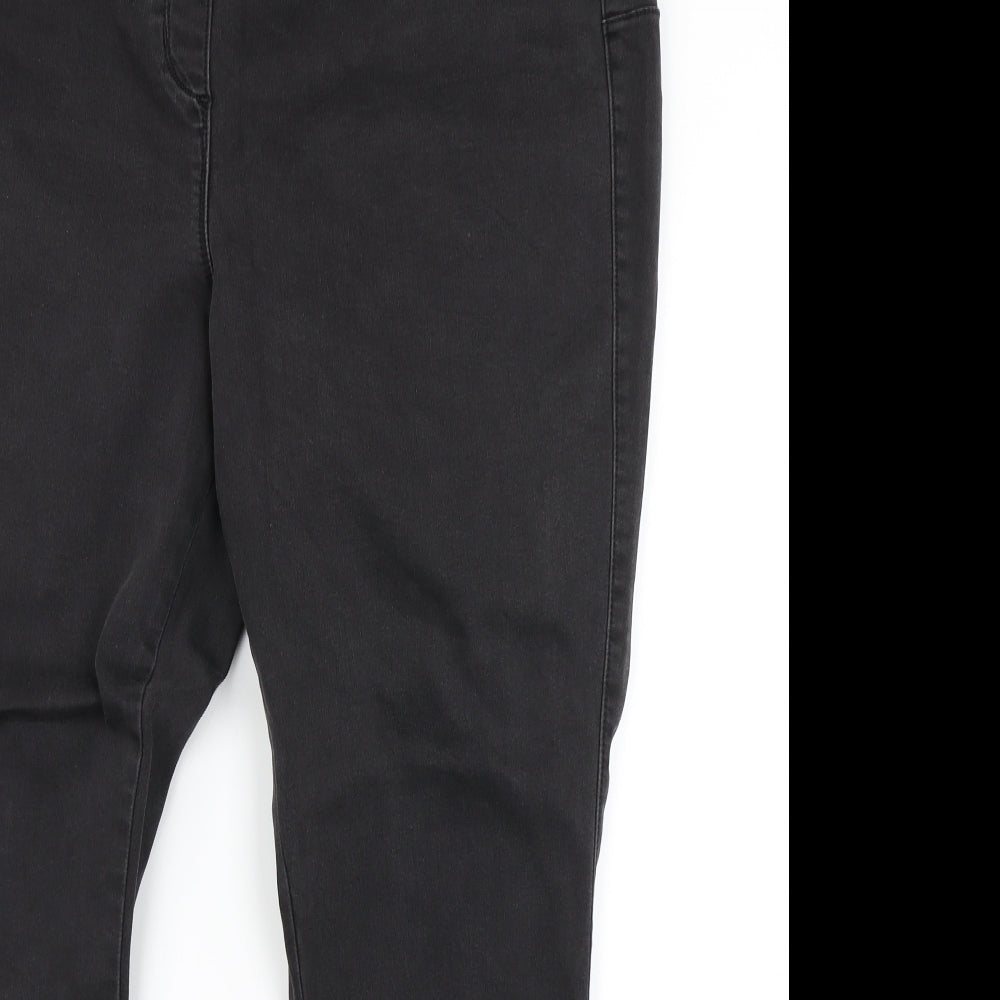 NEXT Womens Black  Denim Jegging Jeans Size 22 L27 in