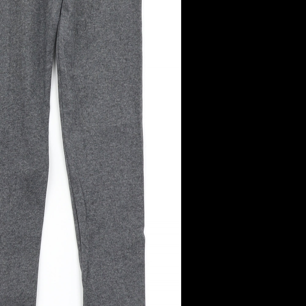 NEXT Girls Grey   Jegging Trousers Size 8 Years - Long