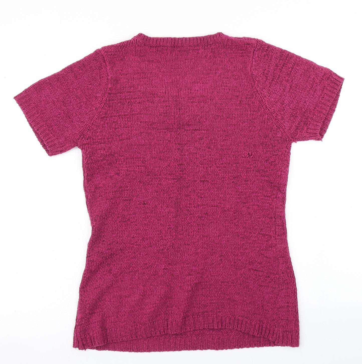E-vie Womens Pink  Knit Pullover Jumper Size 14