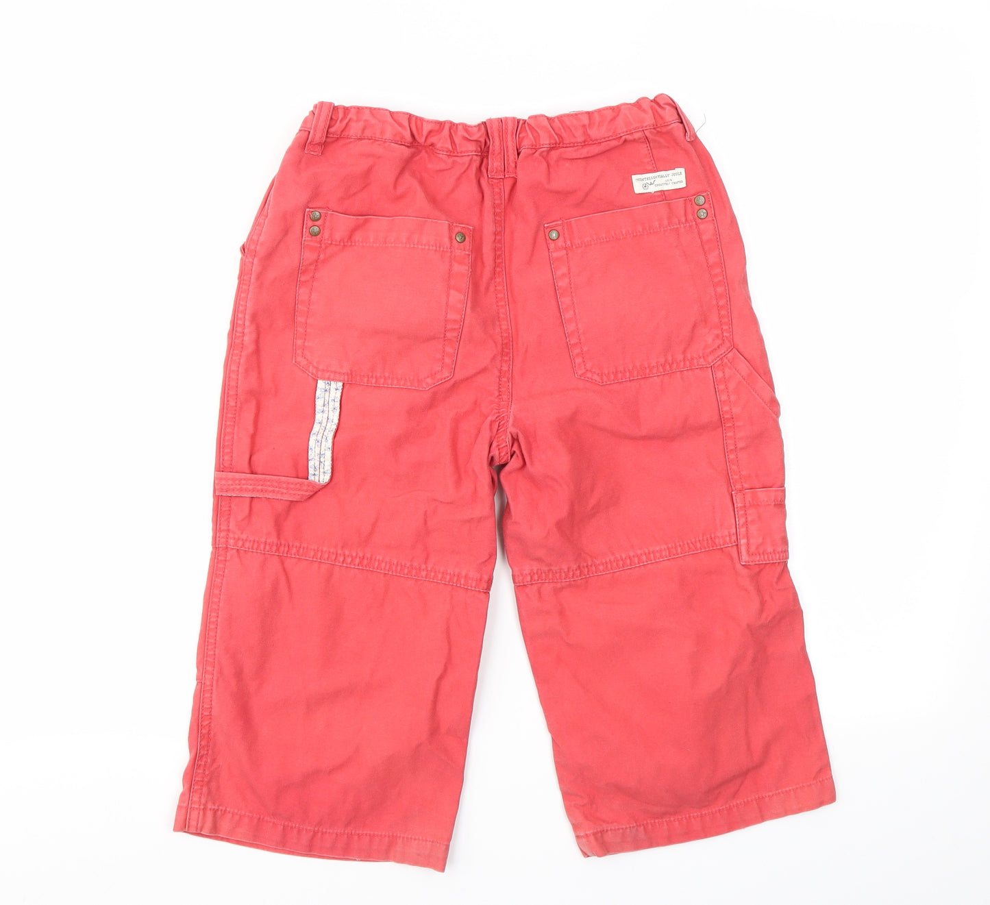 JOULE Boys Red   Capri Trousers Size 9-10 Years