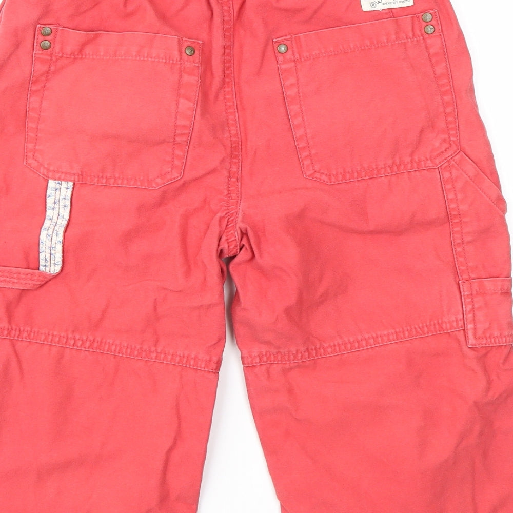 JOULE Boys Red   Capri Trousers Size 9-10 Years