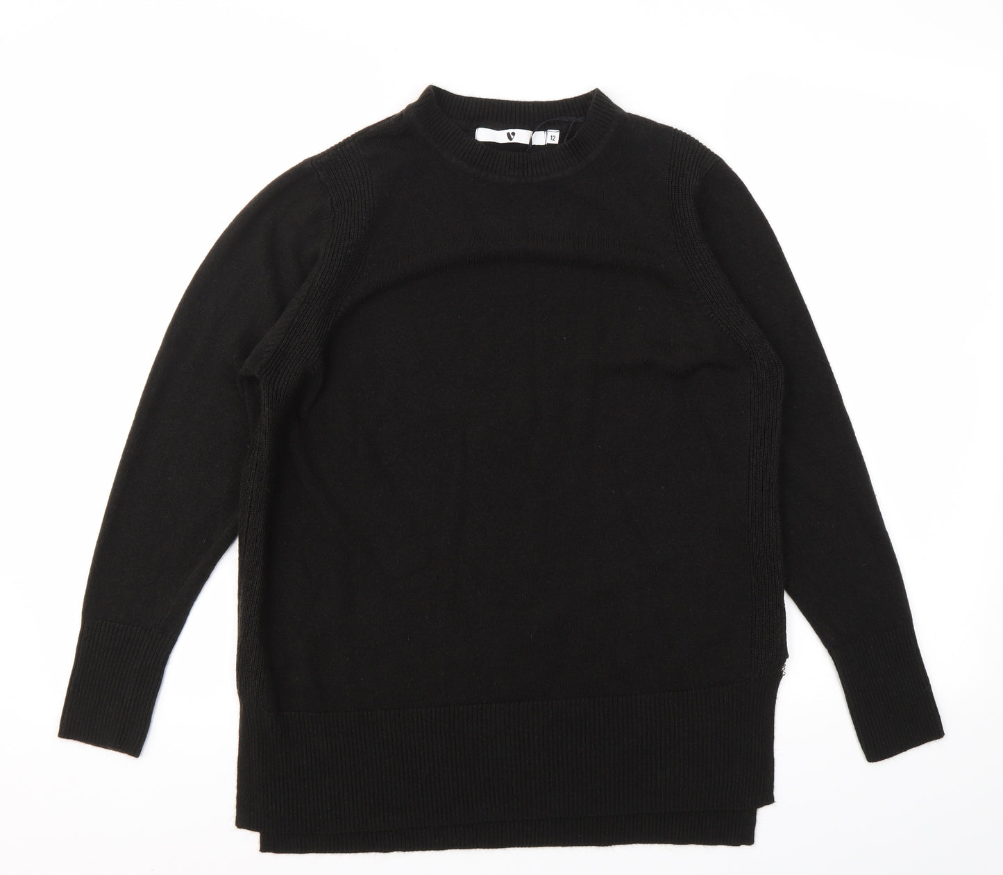 Very Womens Black   Pullover Jumper Size 12
