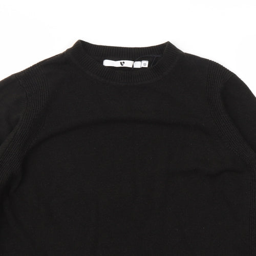 Very Womens Black   Pullover Jumper Size 12