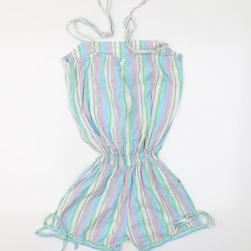 Papaya Womens Multicoloured Striped  Jumpsuit One-Piece Size 12