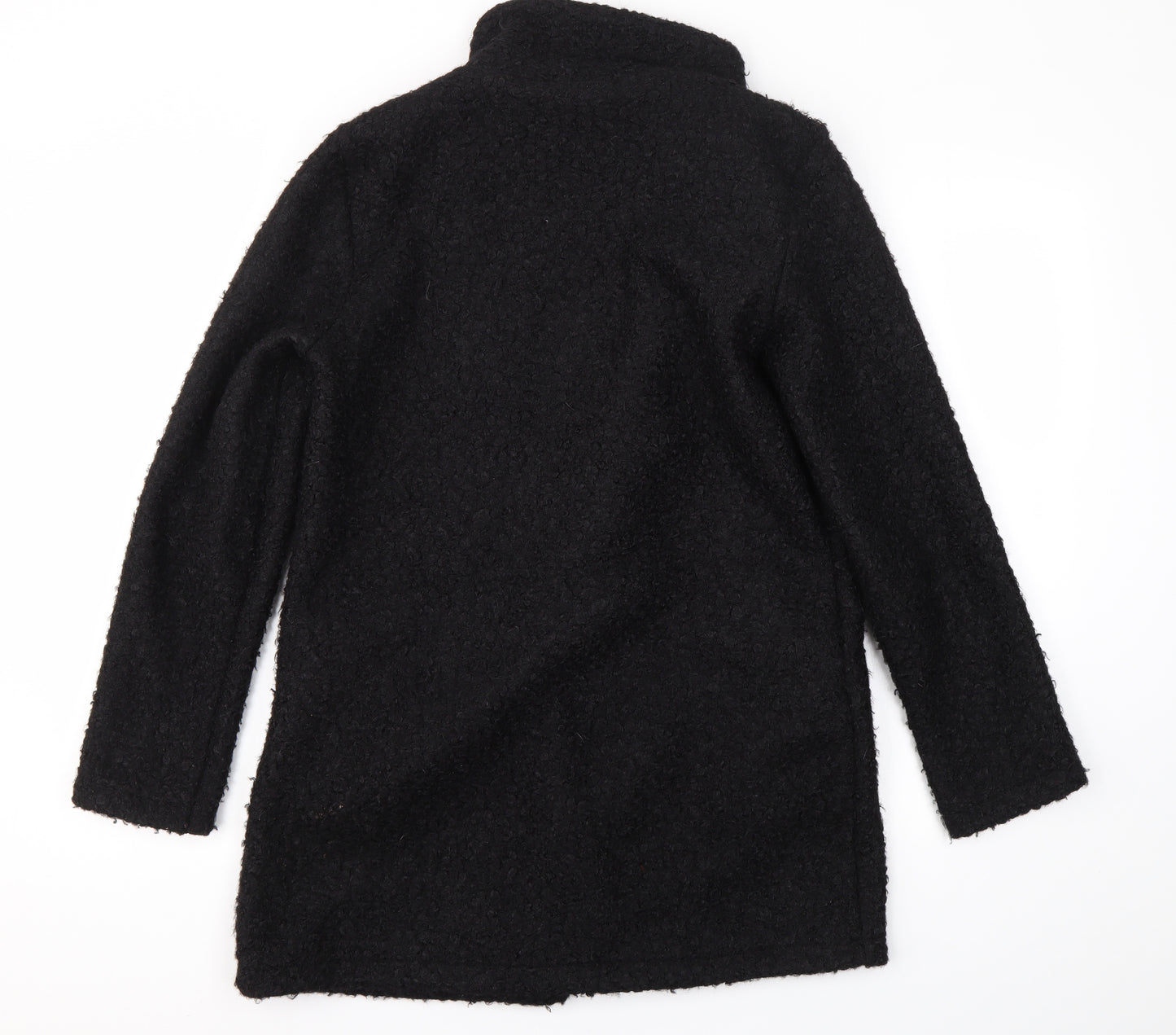 Made in Italy Womens Black   Jacket Coat Size S