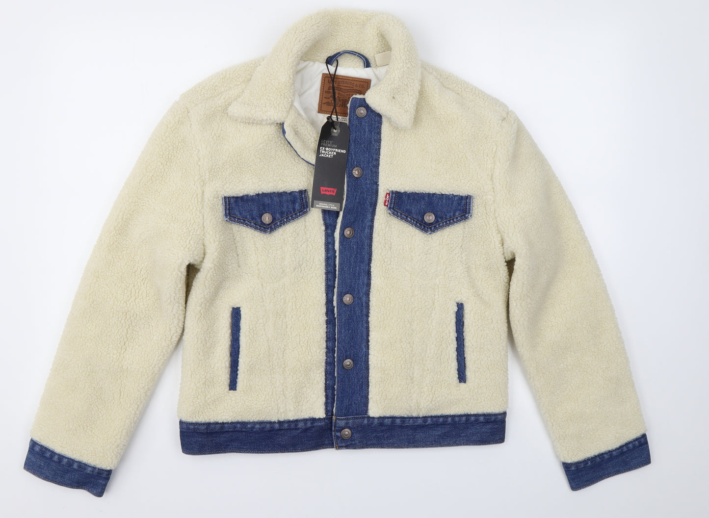 LEVIS  Womens Ivory   Jacket  Size XS