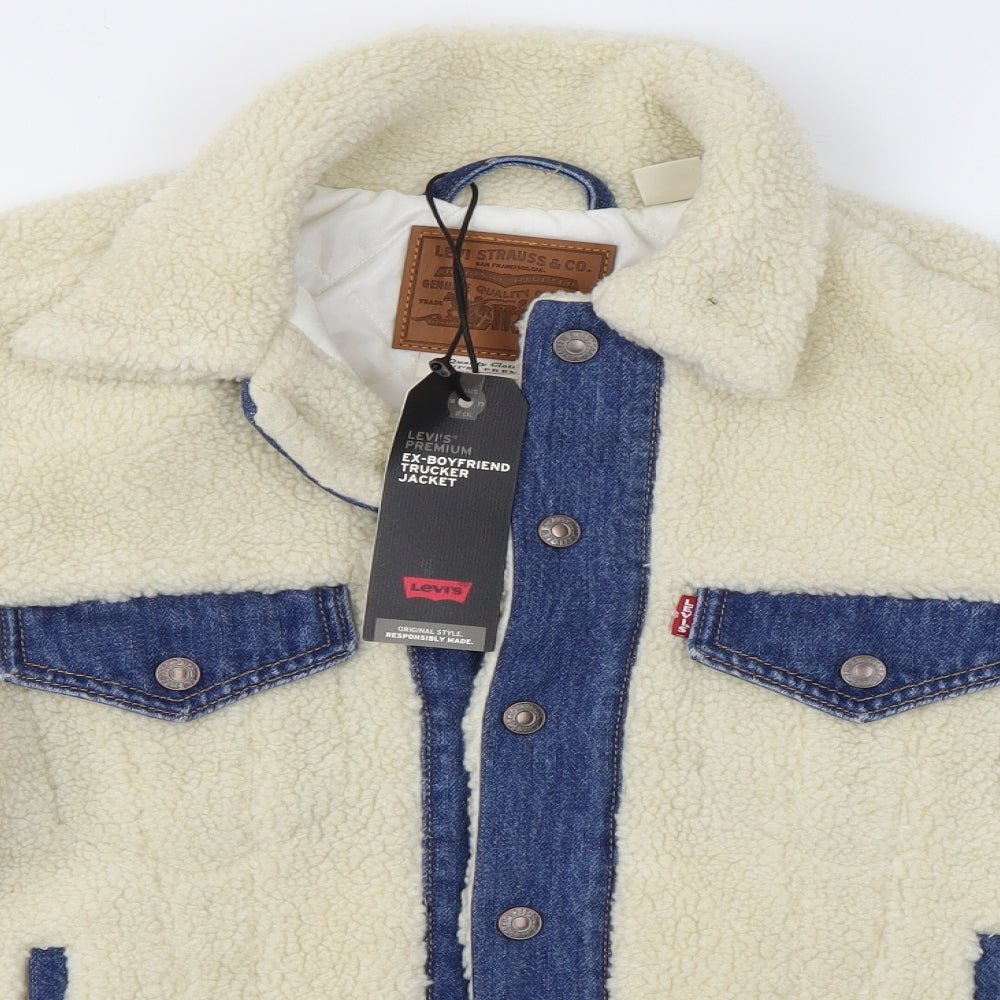 LEVIS  Womens Ivory   Jacket  Size XS