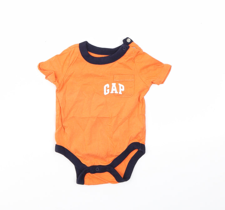 Gap Baby Orange   Babygrow One-Piece Size 0-3 Months