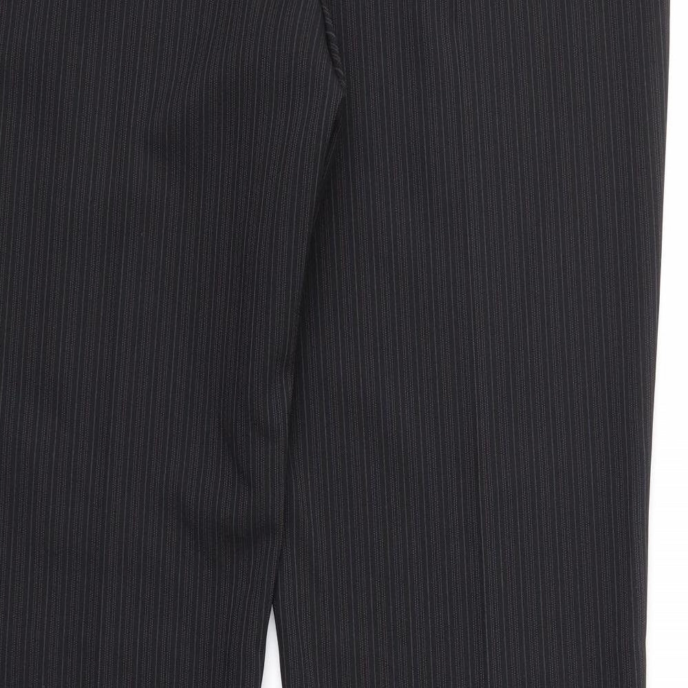 BHS Womens Black   Trousers  Size 14 L30 in