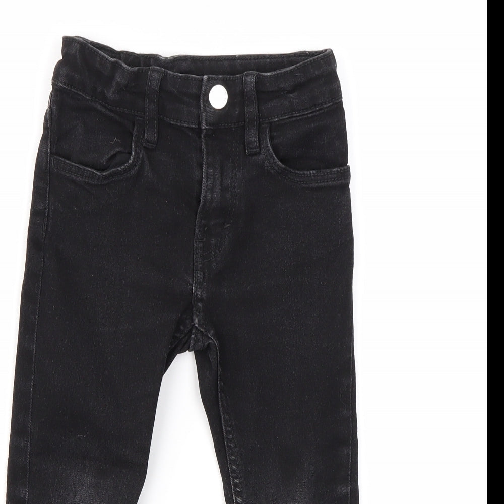 Denim Boys Black   Skinny Jeans Size 2-3 Years