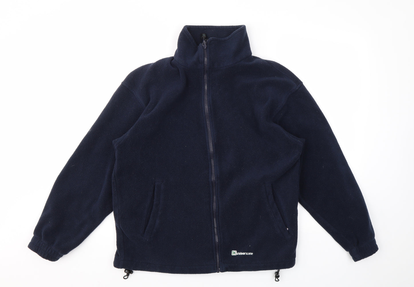 OUTDOORSCENE  Mens Blue   Full Zip Hoodie Size M