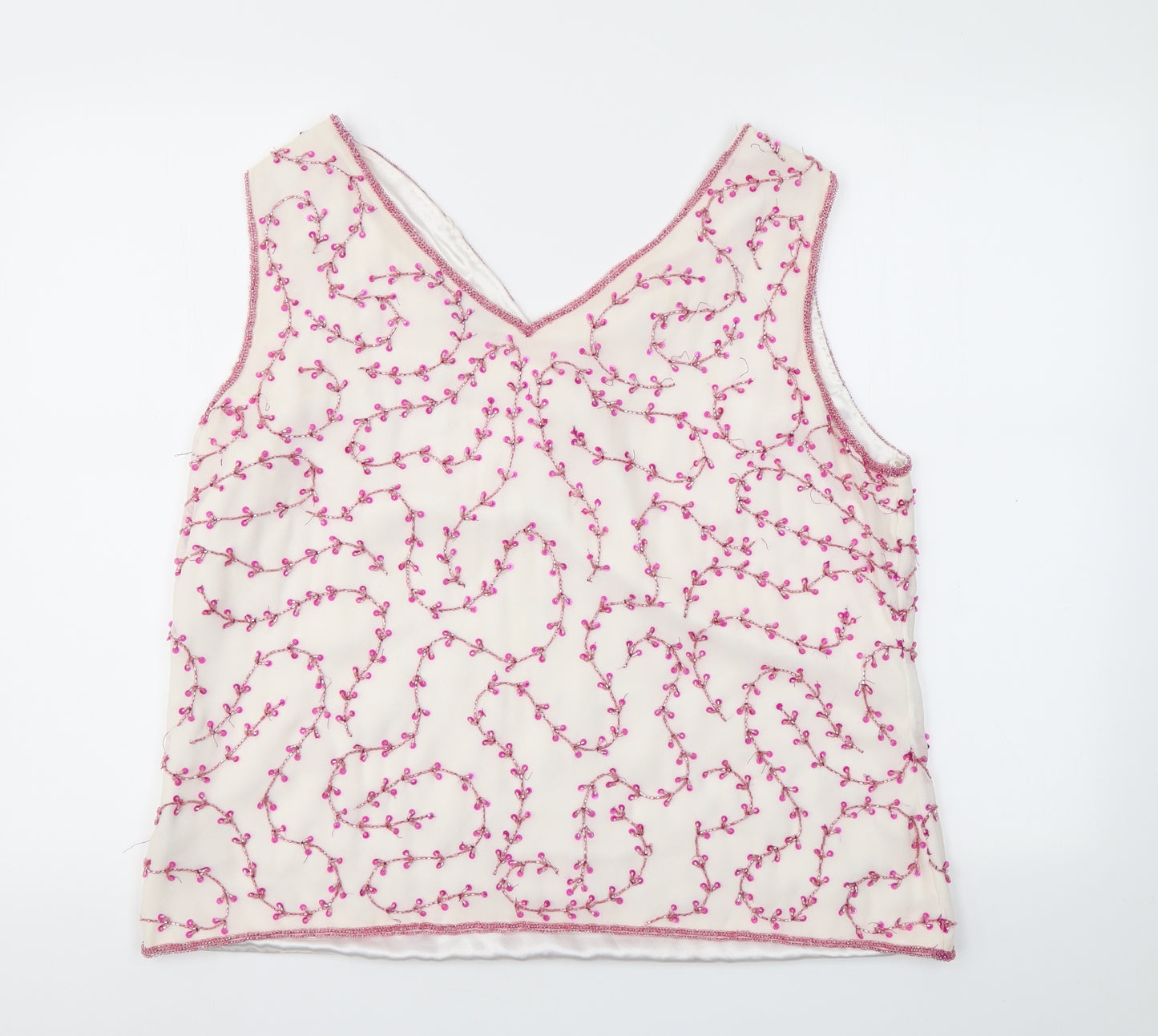 JACQUES VERT  Womens Multicoloured Geometric  Basic T-Shirt Size 20