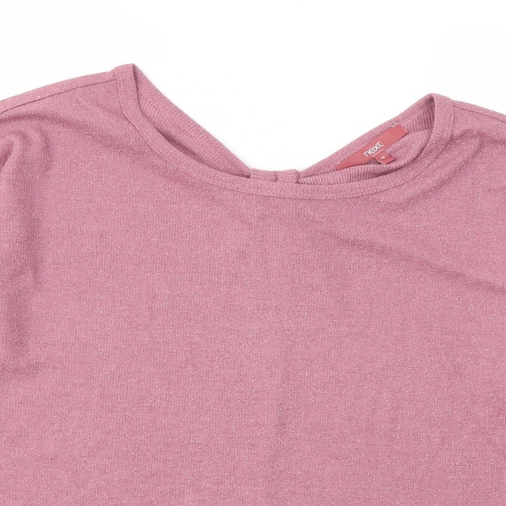 NEXT Womens Pink   Basic T-Shirt Size 10