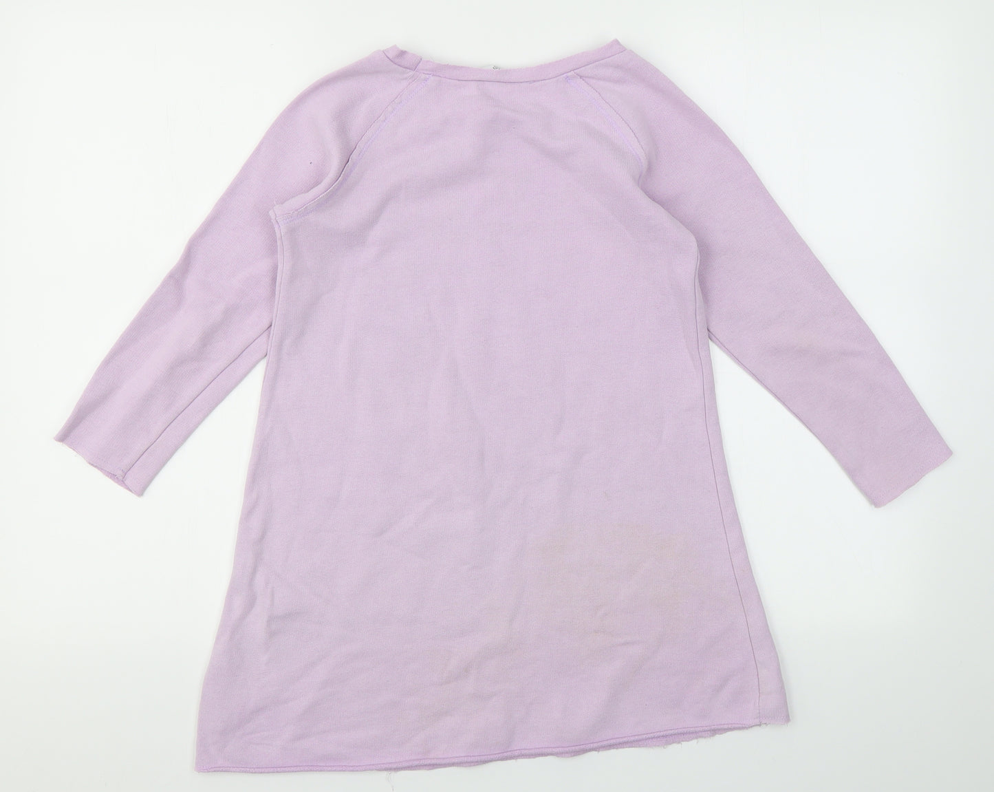 M&S Girls Purple   Fit & Flare  Size 8-9 Years