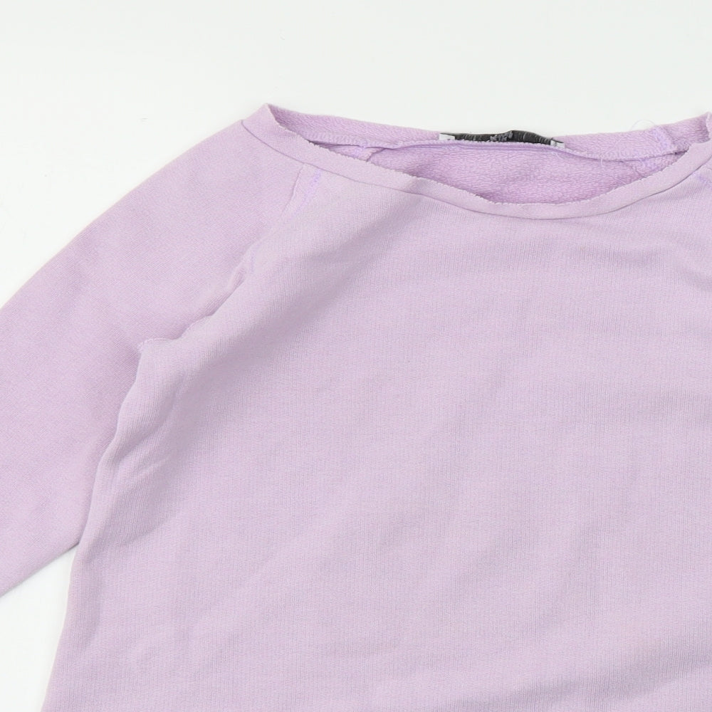 M&S Girls Purple   Fit & Flare  Size 8-9 Years