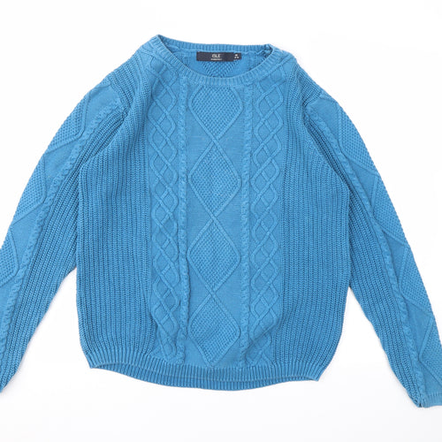 ISLE  Womens Blue   Pullover Jumper Size M