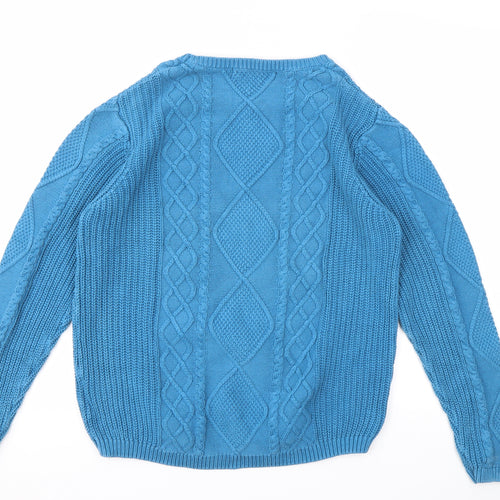 ISLE  Womens Blue   Pullover Jumper Size M