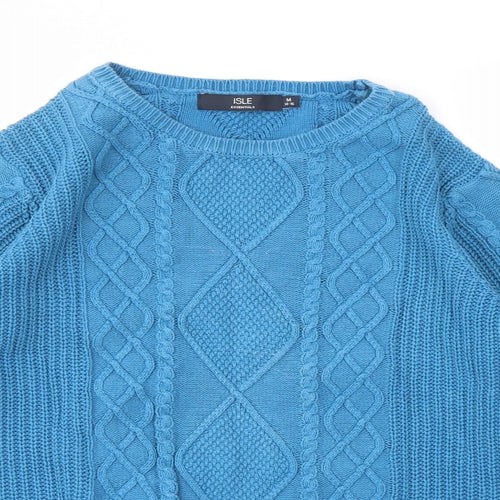 ISLE  Womens Blue   Pullover Jumper Size M