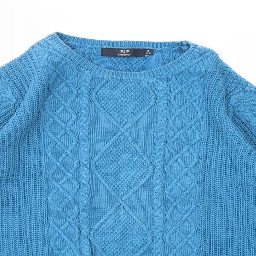 ISLE  Womens Blue   Pullover Jumper Size M