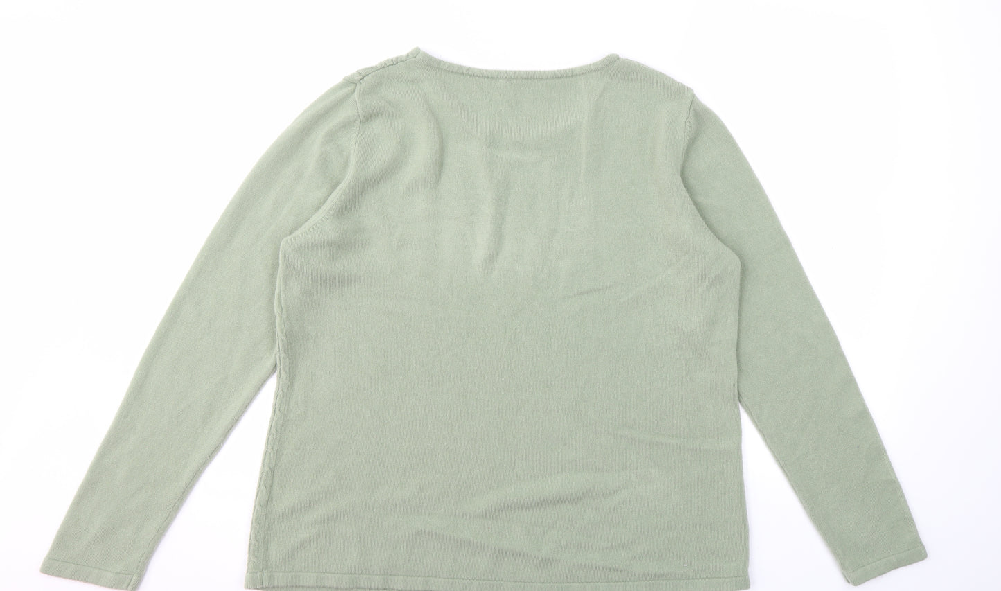 ANNA ROSE  Womens Green   Pullover Jumper Size 2XL