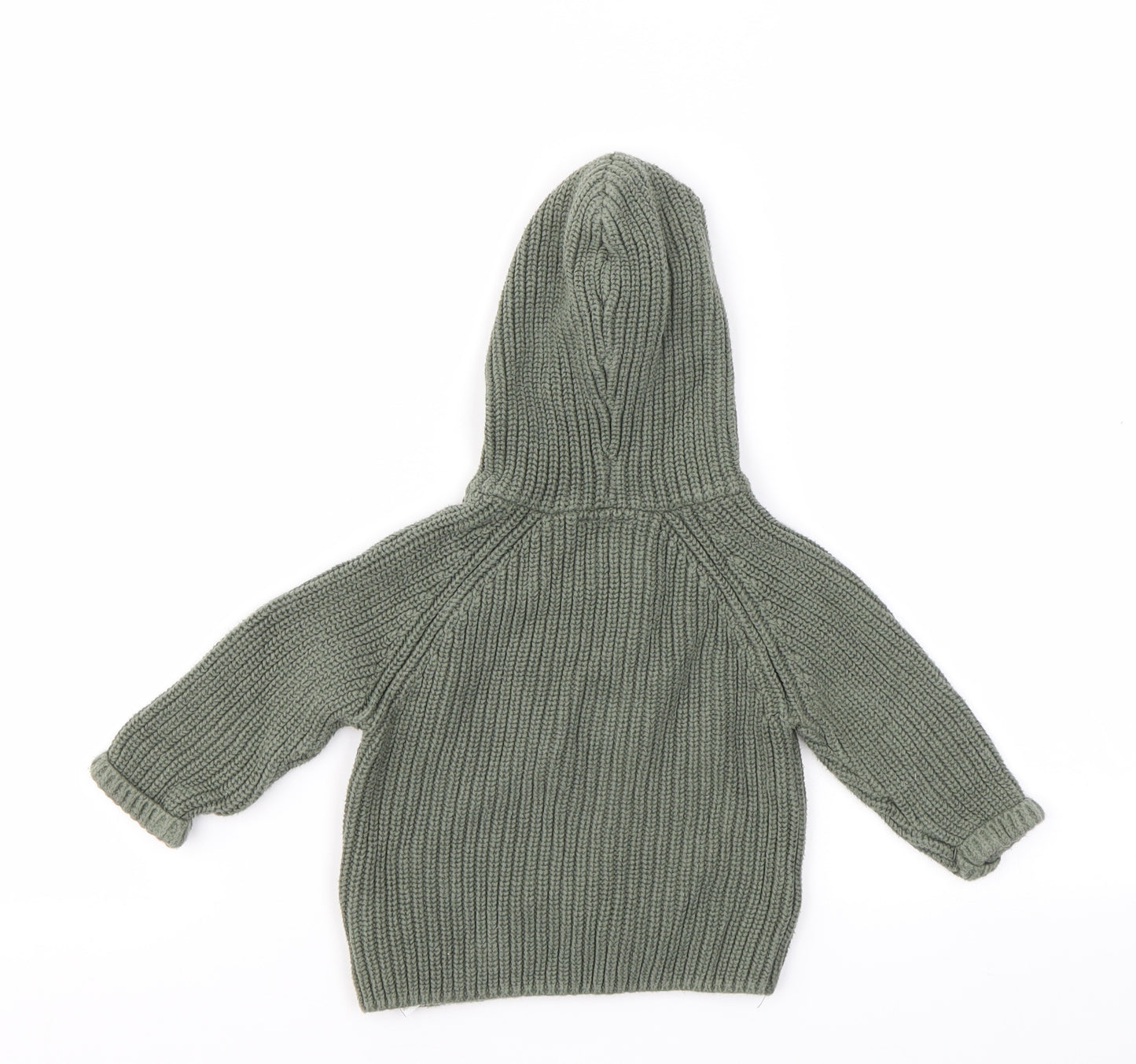 NEXT  Boys Green   Basic Jacket Coatigan Size 3-6 Months