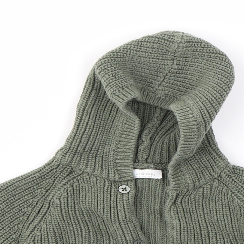 NEXT  Boys Green   Basic Jacket Coatigan Size 3-6 Months