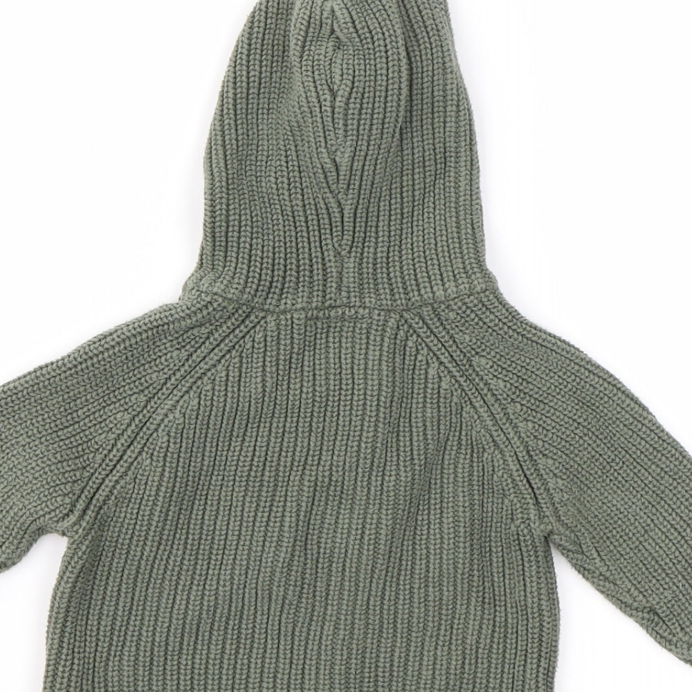 NEXT  Boys Green   Basic Jacket Coatigan Size 3-6 Months