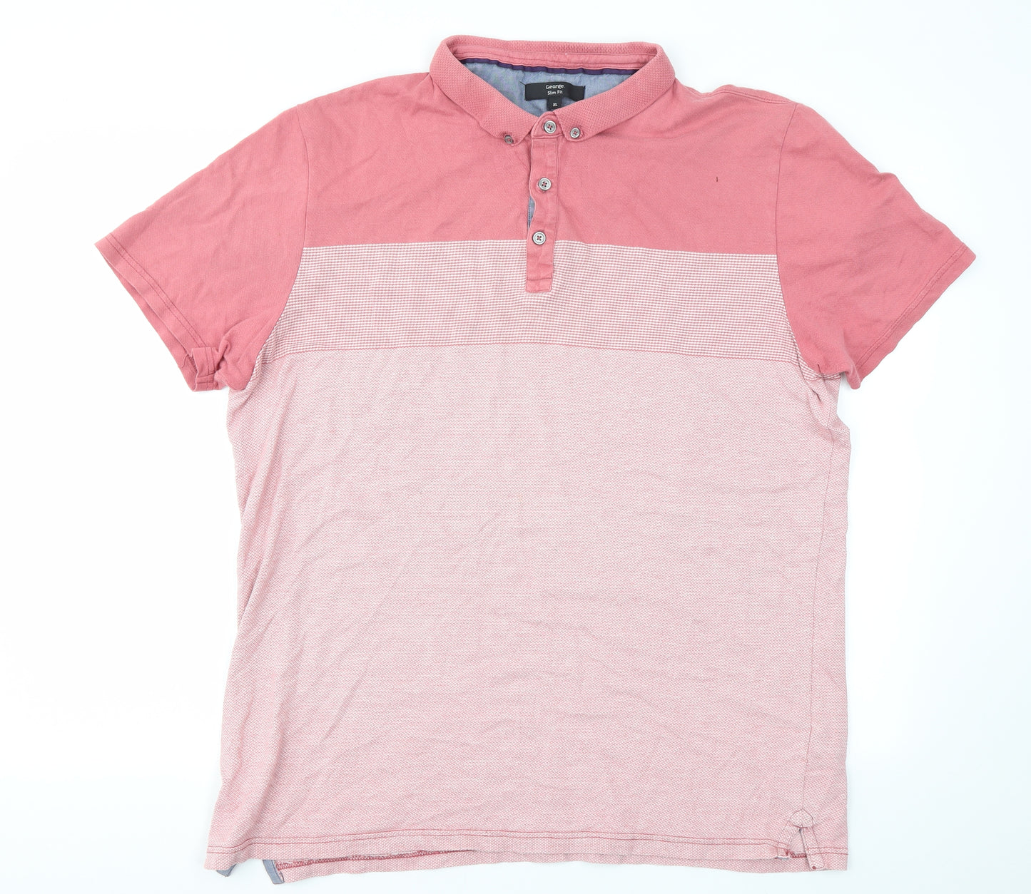 George Mens Red    T-Shirt Size XL