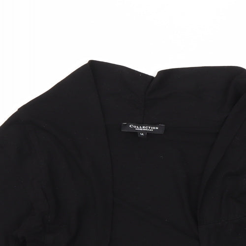 Debenhams Womens Black   Cardigan Jumper Size 14