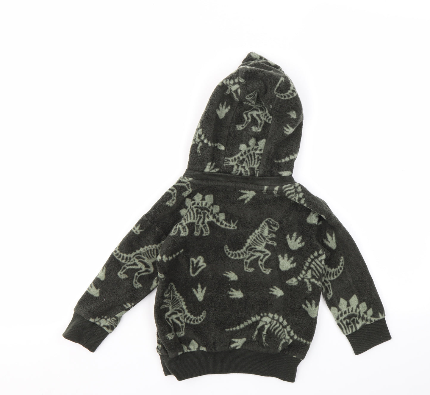 F&F Boys Green Camouflage  Pullover Jumper Size 18-24 Months