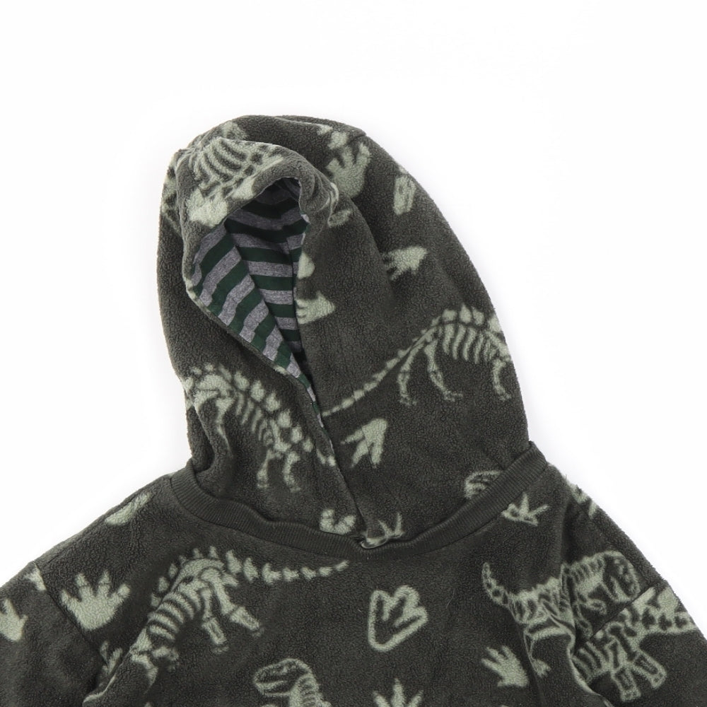 F&F Boys Green Camouflage  Pullover Jumper Size 18-24 Months
