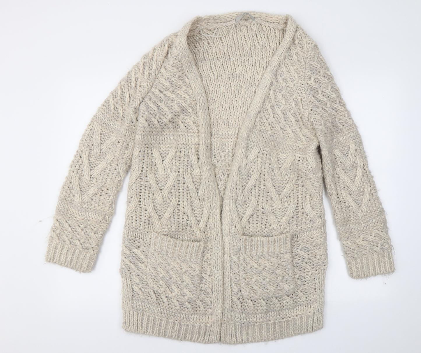 George Womens Beige   Cardigan Jumper Size 10