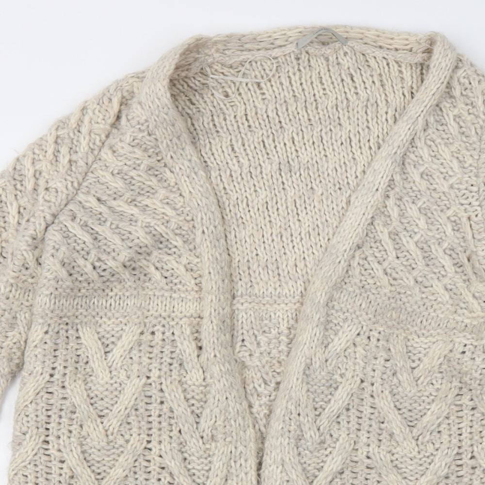 George Womens Beige   Cardigan Jumper Size 10