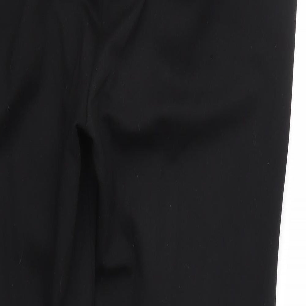 NUTMEG  Womens Black   Trousers  Size 12 L28 in