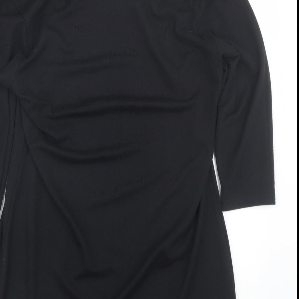 Klass Womens Black   Pullover Jumper Size M