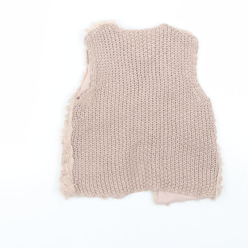 Primark Girls Pink   Cardigan Jumper Size 2-3 Years